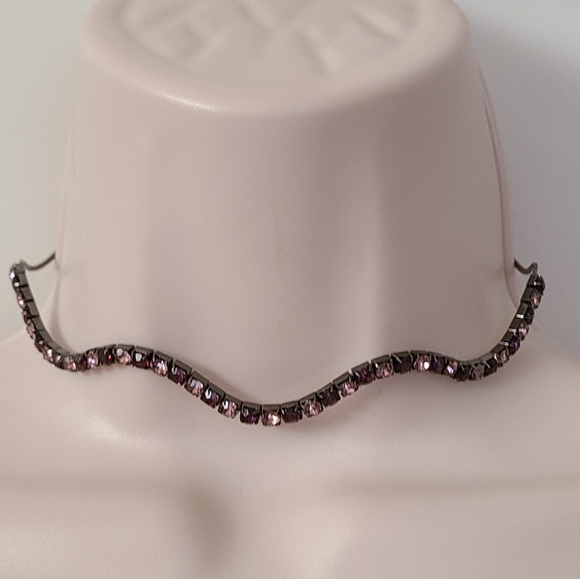 Vintage 90s Choker and Earrings Set - Picture 2 of 7